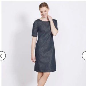 Boden Freya Denim Dress Size 8L